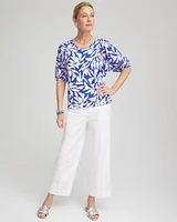 Dolman Short Sleeve Knit Top