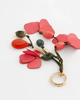 Pink Petals Bag Charm