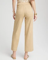 Petite Brigitte™ Utility Wide-Leg Cropped Pants