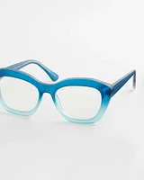 Tonal Teal Square Readers