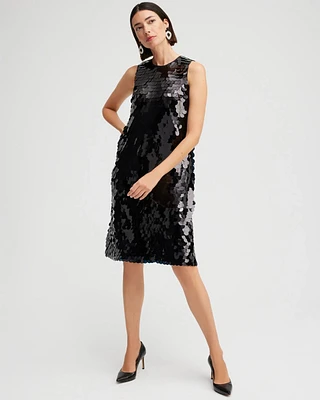 Sleeveless Sequin Dress