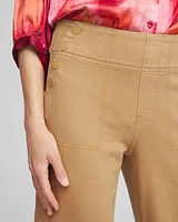 Pull-On Flare Trouser Jeans
