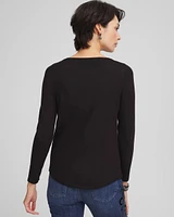 Caviar Bead Bateau Neck Sweater