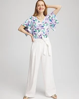 Touch of Cool™ Lily Handkerchief-Sleeve V-Neck Tee