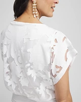 Burnout Banded-Hem Top