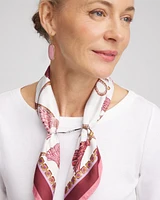 Chico's Equestrian Scarf Ring