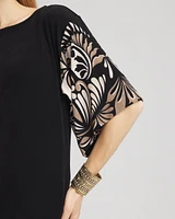 Travelers™ Border Print Kimono Top
