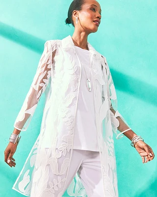 Travelers™ Collection Mesh Appliqué Jacket