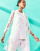 Travelers™ Collection Mesh Appliqué Jacket