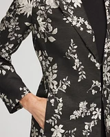 Floral Jacquard Topper