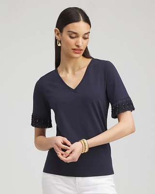 Fringe Trim Top