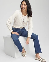 Embellished Long-sleeve Top