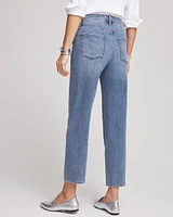 Petite Embellished Tapered Jeans