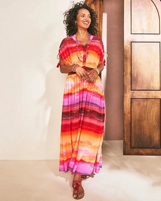 Rio Sunset Maxi Dress