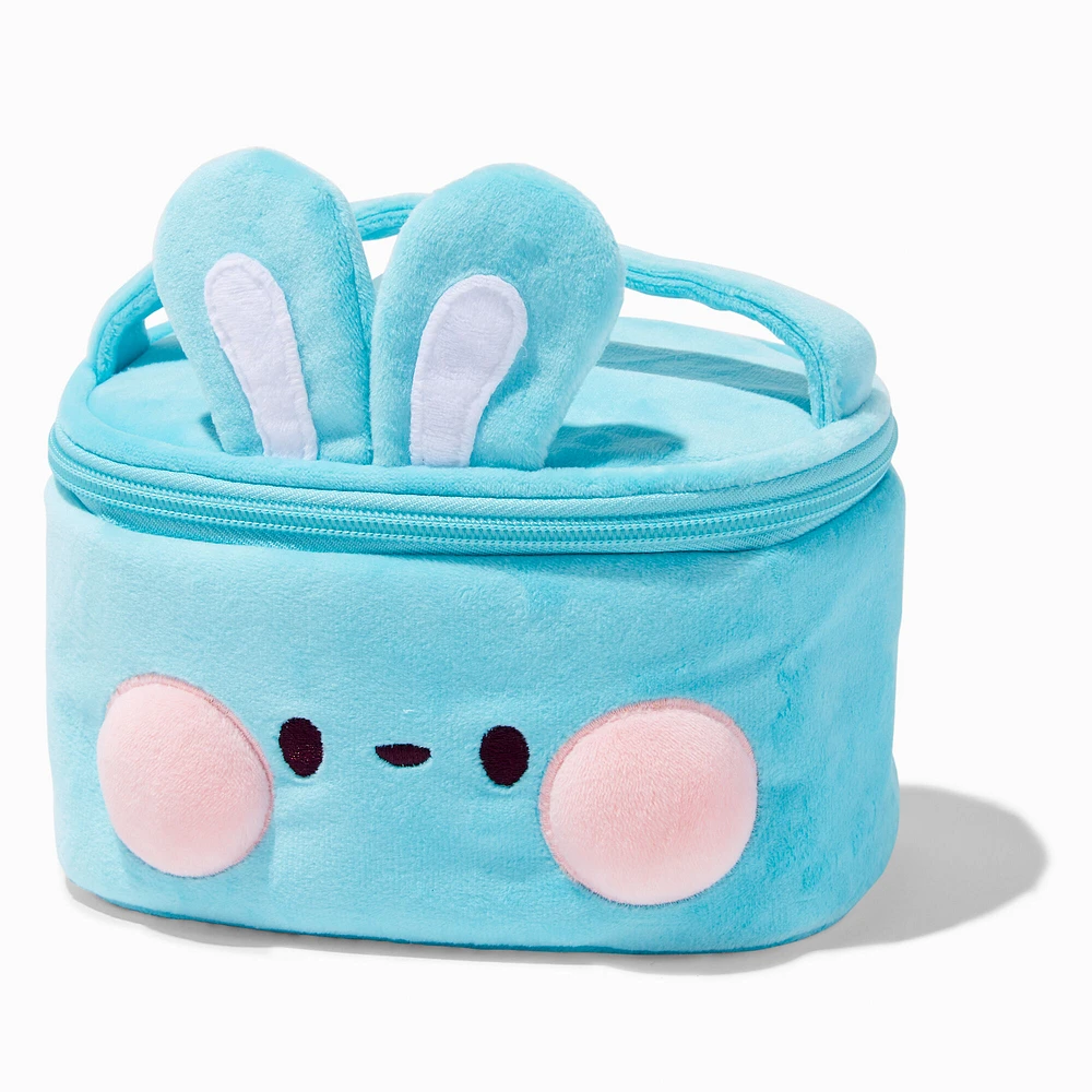 Aqua Bunny Furry Makeup Bag