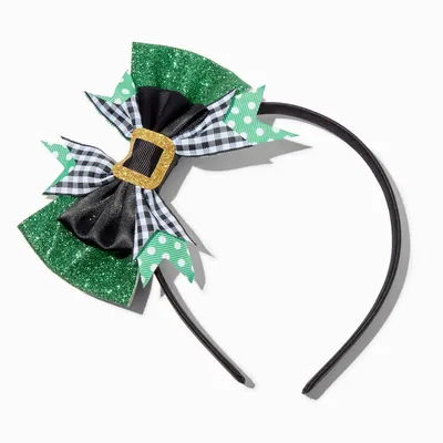 St. Patrick's Day Leprechaun Bow Headband