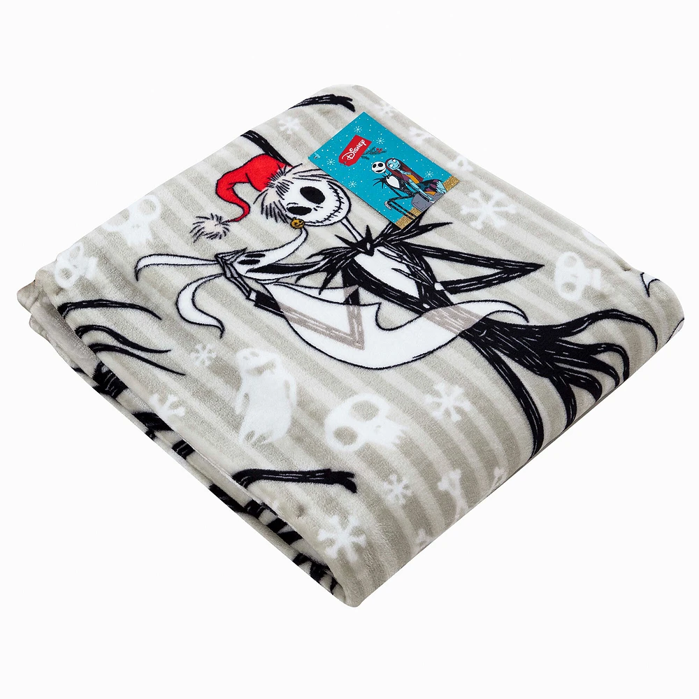 The Nightmare Before Christmas™ Ghostly Holiday Silk Touch Throw Blanket