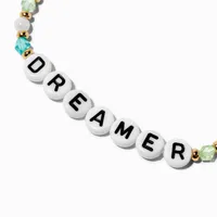 ''Dreamer'' Beaded Stretch Bracelet