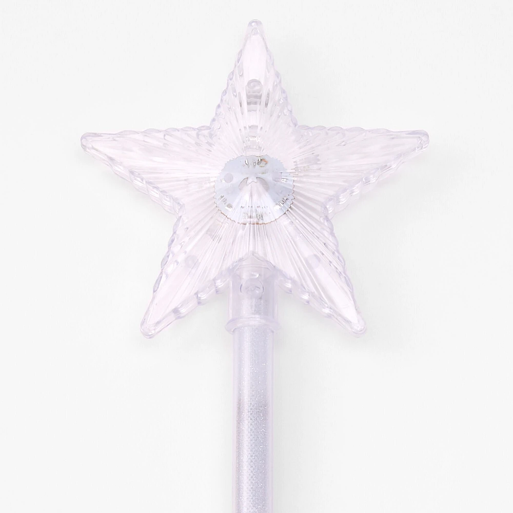 Claire's Club Light-Up Pink Star Wand