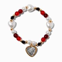 Claire's Club Holiday Heart Beaded Jewelry Set - 3 Pack