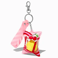 Snack Chick Wristlet Keychain