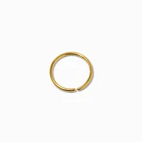 Gold 20G Mixed Nose Hoops - 3 Pack