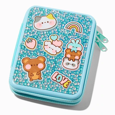 Squish 'Em Critters Pink Makeup Tin