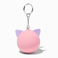 Pink Unicorn Stress Ball Keychain