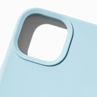 Solid Baby Blue Silicone Phone Case - Fits iPhone® 13/14/15