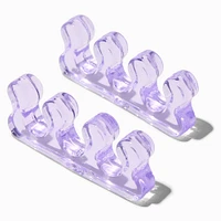 Purple Toe Separators - 2 Pack