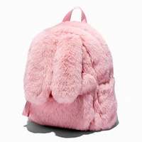 Pink Bunny Plush Backpack