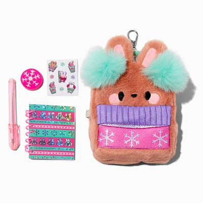 Snow Bunny 4'' Backpack Stationery Set