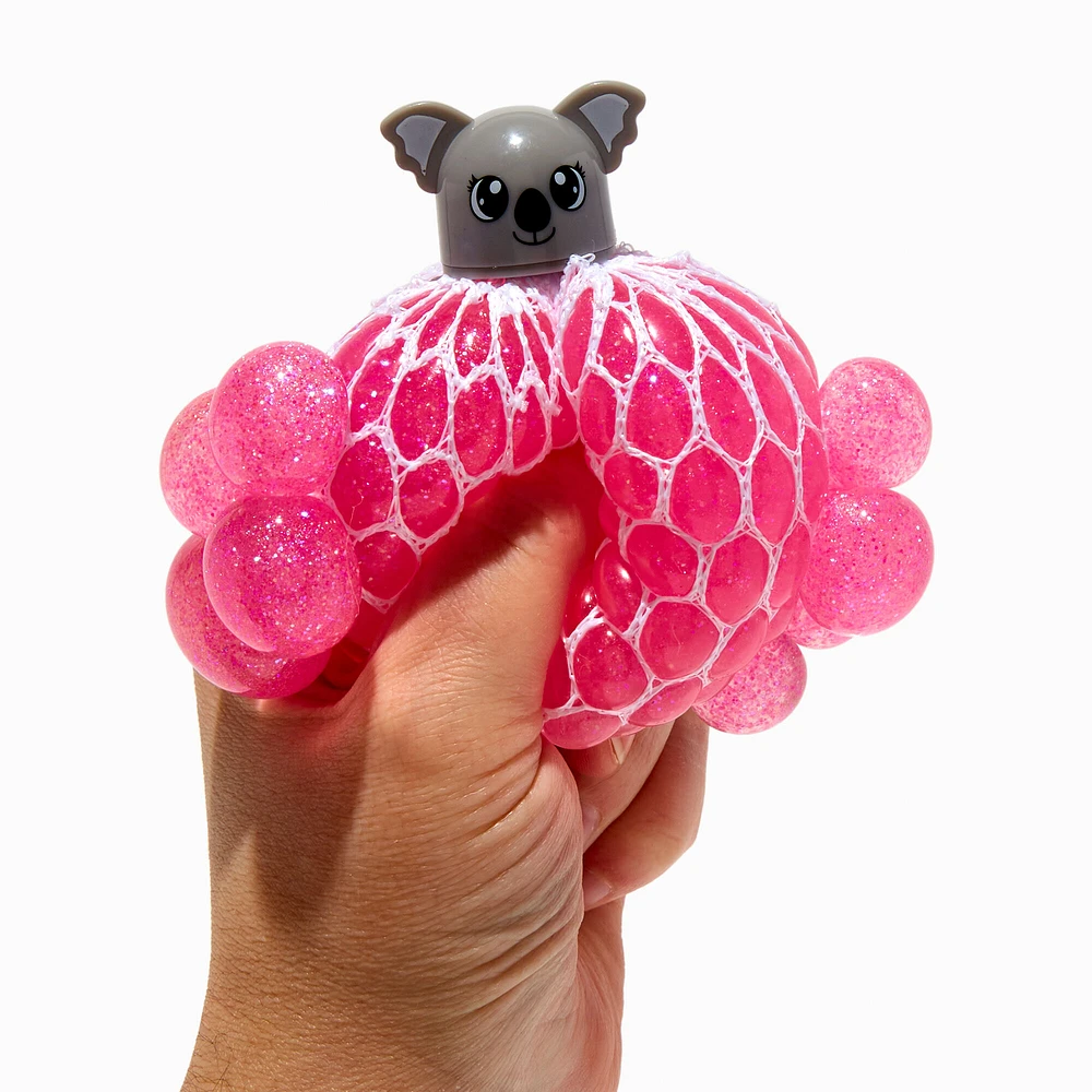 Claire's Exclusive Krazy Koala Squishy Mesh Ball Keychain Fidget Toy - Styles Vary