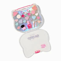 Claire's Club Pink Cat Makeup Case