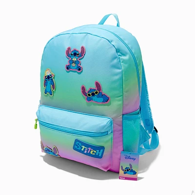 Disney Stitch Claire's Exclusive Summer Patch Backpack