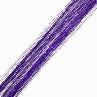 Purple Tinsel Faux Hair Clip In Extensions - 2 Pack