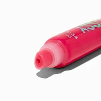 Hot Pink Holographic Glossy Lip Gloss Tube