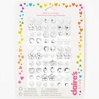 Claire's Club Special Occasion Stick On Earrings - 30 Pack