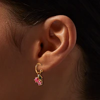 Pink Cherry Earring Set - 3 Pack