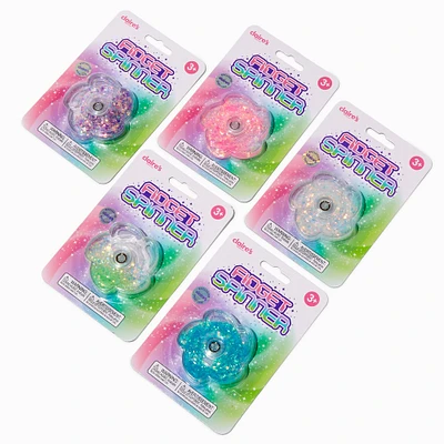 Claire's Exclusive Glitter Fidget Spinner Fidget Toy Blind Bag - Styles Vary