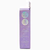Glitter Butterfly Stiletto Vegan Faux Nail Set - 24 Pack