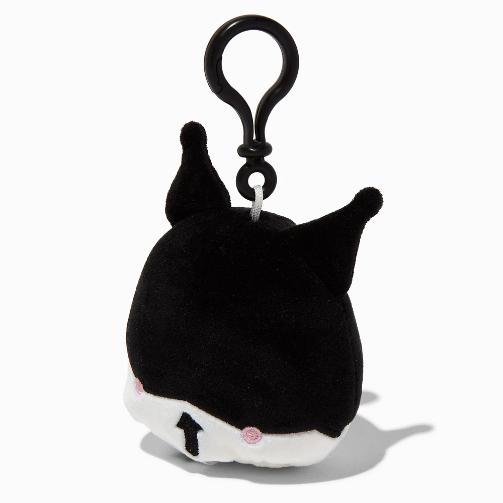 Squishmallows™ x Hello Kitty® And Friends 3.5" Kuromi™ Plush Bag Clip