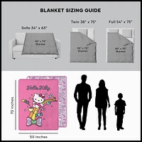 Hello Kitty® Hello Dreams Reversible Silk touch Throw Blanket