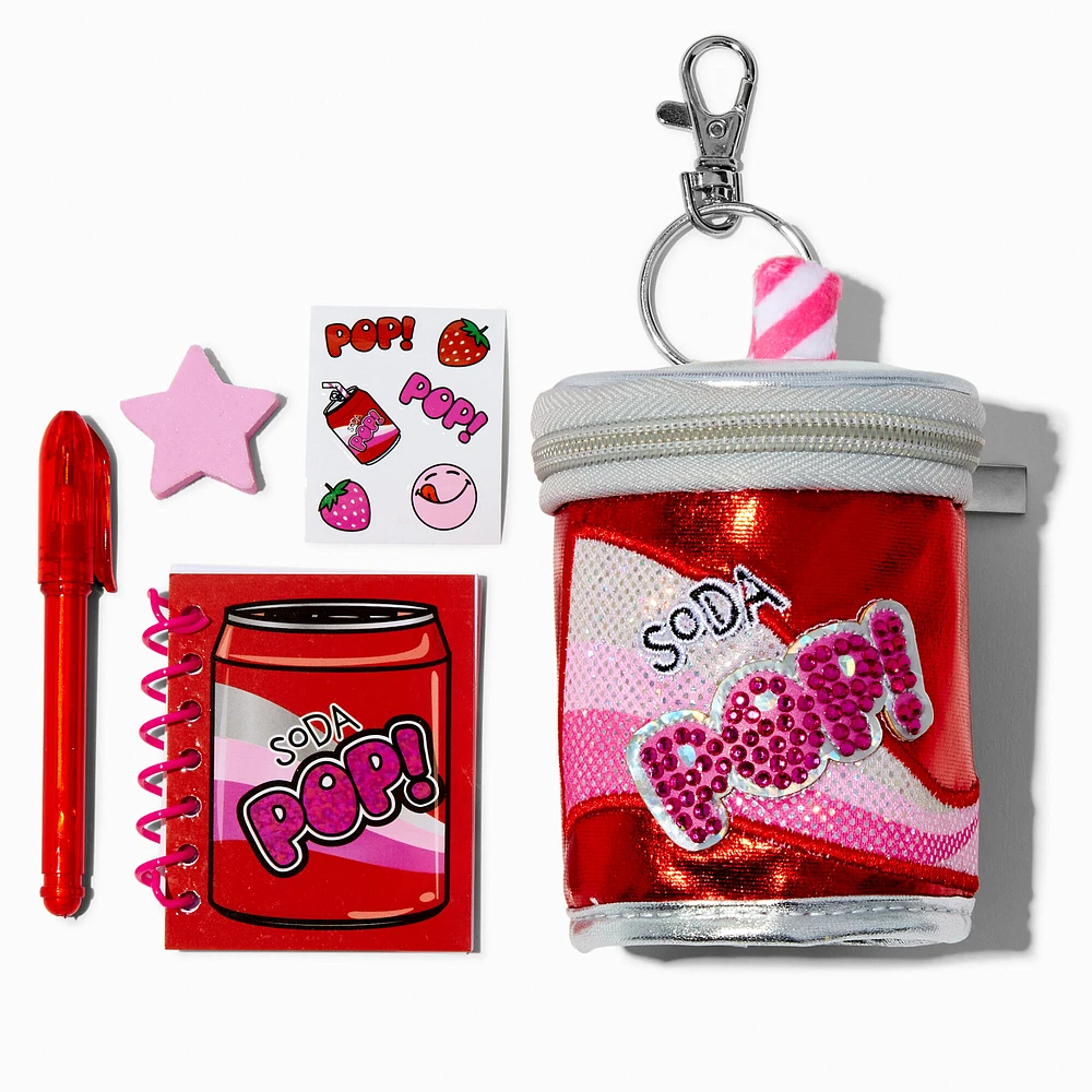 Red Pop 4'' Stationery Set