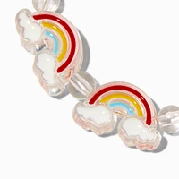 Claire's Club Rainbow Stretch Bracelet