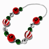 Christmas Ornament Large Bauble Necklace