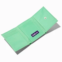 Green Frog Trifold Wallet