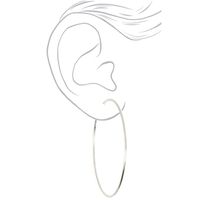Silver 70MM Hoop Earrings