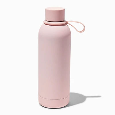 Pink Matte Stainless Steel Water Bottle