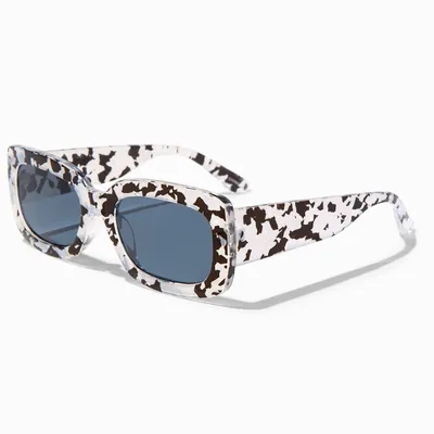 Black & White Marble Design Sunglasses